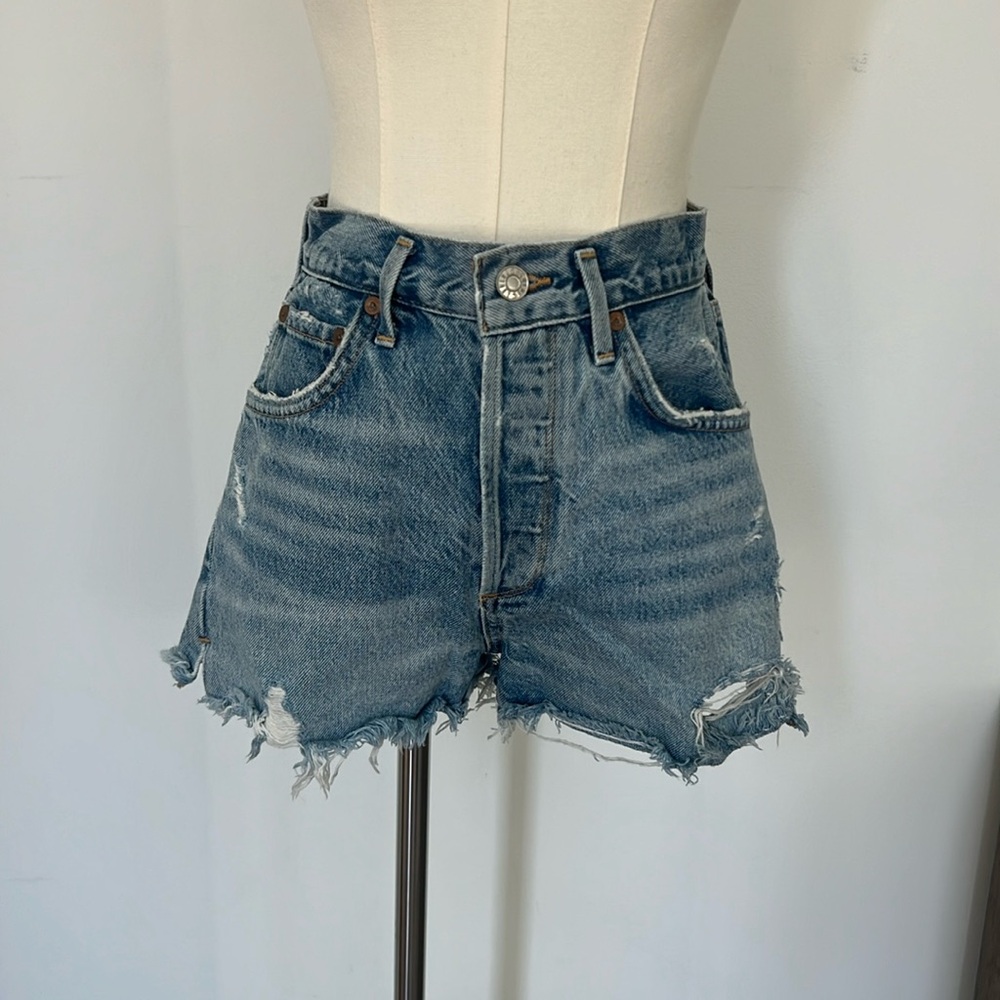Agolde denim shorts